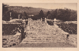 Le Rayol - Les Grands Escaliers De La Plage - Rayol-Canadel-sur-Mer