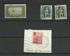 Algérie, Lot De 4 Timbres Oblitérés - Oblitérés