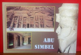 ABU SIMBEL Egitto CARTOLINA - Abu Simbel Temples