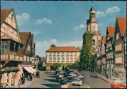 D-31737 Rinteln - Marktplatz Mit Kirche - Cars - VW Käfer - Opel - Borgward - Rinteln