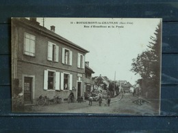 Z27 - 90 - Rougemont Le Chateau - Rue D'Etueffont Et La Poste - 1921 - Rougemont-le-Château