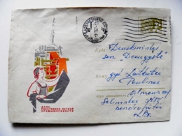 Postal Stationery Cover Ussr 1967 Vilnius Lithuania Workers - Brieven En Documenten