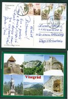 Hungary 2009 Visegrad Architecture Postcard Letter - Covers & Documents