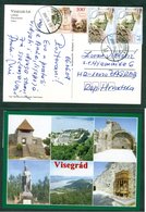 Hungary 2009 Visegrad Architecture Postcard Letter - Cartas & Documentos