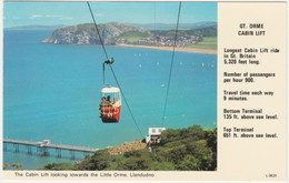 Great Orme Cabin Lift, Llandudno, Wales. - Caernarvonshire