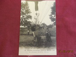 CPA - Marseille - Les Aéronautes Du Ballon "Electric" - Weltausstellung Elektrizität 1908 U.a.