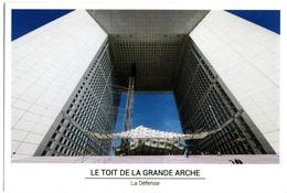 LE TOIT DE LA GRANDE ARCHE (La Défense). - La Defense