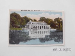 Brooklyn. - Boat House And Lake, ProspectPark. - Brooklyn