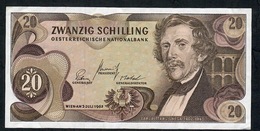 AUSTRIA P142a 20 SCHILLING 1967  #K-J     XF-AU - Oesterreich