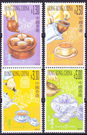 Hong Kong 2001 Tea Culture Complete Set Mi 998-1001 MNH ** - Unused Stamps