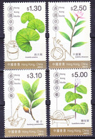 Hong Kong 2001 Hong Kong Herbs Complete Set Mi 1002-1005 MNH ** - Unused Stamps