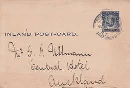 Nouvelle Zélande Entier Postal 1912 - Covers & Documents