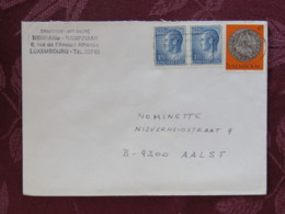 Luxemburg 1981 Cover Luxembourg To Belgium - Coin - Grand Duke Jean - Covers & Documents