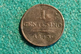 Lombardo Veneto 1 Centesimo 1843 - Lombardie-Vénétie