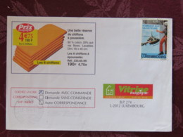 Luxemburg 2002 Cover Luxembourg To Local - Helicopter Rescue - Cartas & Documentos