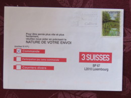 Luxemburg 2002 Cover Echternach To Luxembourg - Europa CEPT - Pond And Water Tower - Briefe U. Dokumente