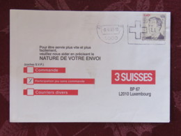 Luxemburg 2002 Cover Esch Sur Alzette To Luxembourg - Grand Duke Henri - Red Cross Slogan - Covers & Documents