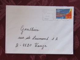 Luxemburg 2004 Cover To Belgium - Steel - Gardening Slogan - Storia Postale