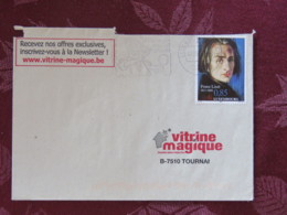 Luxemburg 2013 Cover Luxembourg To Belgium - Franz Liszt Music - Comic Stamp Collecting Slogan - Covers & Documents