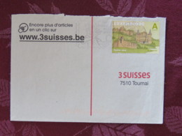 Luxemburg 2013 Cover Luxembourg To Belgium - Castle - Comic Stamp Collecting Slogan - Lettres & Documents