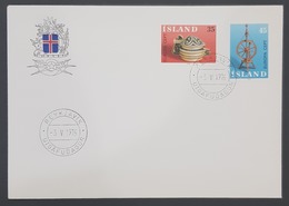 1976 Cover, Reykjavik Island, Iceland, Europa Cept - Covers & Documents