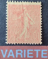 R1615/904 - 1903 - TYPE SEMEUSE - N°129 NEUF** - VARIETE ➤➤➤ Impression RECTO-VERSO - Unused Stamps