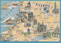 LES PROVINCES FRANCAISES - PICARDIE : La Côte Verte - Carte Circulé 1957 - Picardie