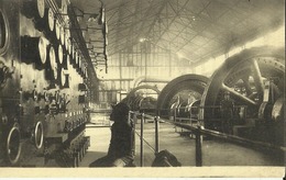 Congo Belge - Elisabethville - Usine Métallurgique De L' U. M. - Vue Intérieur De La Centrale Electrique.    ( 2 Scans ) - Lubumbashi