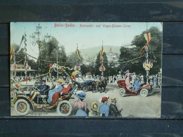 Z27 - Baden-Baden - Automobil Und Wagen-Blumen Corso - 1911 - Baden-Baden