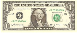 U.S.A. 1 DOLLAR 2001 PICK 509 "K" UNC - Federal Reserve (1928-...)