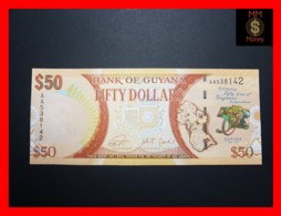 GUYANA 50 $  2016 P. 41 *COMMEMORATIVE* Sig. Ganga - Jordan   UNC - Guyana