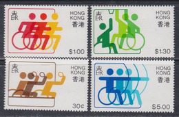 Hong Kong N° 398 / 401 XX 3ème Jeux Pour Les Handicapés, La Série Des 4 Valeurs Sans Charnière, TB - Unused Stamps