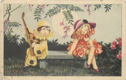 Delcampe - BERTIGLIA  (illustrateur) - Pierrot Et Colombine. - Bertiglia, A.