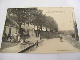 C.P.A.- Samer (62) - Rue De Desvres Et La Gendarmerie - 1910 - SUP (CO 21) - Samer