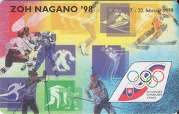 ESLOVAQUIA. ZOH - Nagano¸98. A 77, 20/97 ST. (035) - Juegos Olímpicos