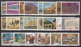 Yugoslavia 1969-1992, Europa Issues (11 Sets, 22 Stamps) (MNH, **) - Collections