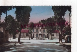 16 - CHATEAUNEUF SUR CHARENTE - ECOLE DE GARCONS ET MONUMENT AUX MORTS -1951 - Chateauneuf Sur Charente