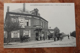 ESTREES SAINT DENIS (60) - HOTEL ET AVENUE DE LA GARE - Estrees Saint Denis