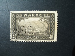 Perforé Perfin Maroc , Perforation : BEM 5  à Voir - Other & Unclassified