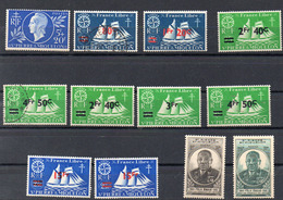 SAINT PIERRE ET MIQUELON  Timbres De 1944-5   ( Ref 1073A )  Voir Descriptif - Used Stamps