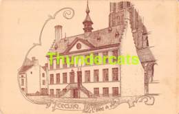 CPA ILLUSTRATEUR ARMAND HEINS ( GENT - GAND ) EEKLO EECLOO L'HOTEL DE VILLE - Eeklo