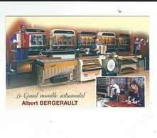 37 Carte Pub Albert Bergerault  TBE 2 Scan  Ensemble Musical Ligueil - Sonstige Gemeinden