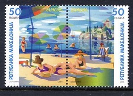 MACEDONIA 2004 Europa: Holidays  MNH / **.  Michel  317-18 - Macedonia Del Norte