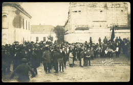 PÁPA 1919. Ünnepség, Fotós Képeslap , Fotó : Beltz Gy.  /  Festivities Photo Vintage Pic. P.card By Gy. Beltz - Hongrie