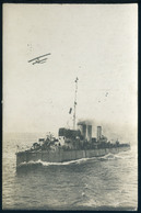K.u.K. Haditengerészet, Hadihajó Pandur, Fotós Képeslap  /  K.u.K. NAVY Battleship Pandur Photo Vintage Pic. P.card - Guerre