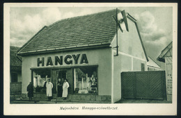 MAJOSHÁZA Hangya üzlet, Régi Képeslap  /  Hangya Shop Vintage Pic. P.card - Hongarije