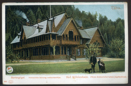 TÁTRA 1905. Barlangliget, Vadászkastély, Régi Képeslap  /  Hunting Castle Vintage Pic. P.card - Hongrie