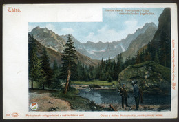 TÁTRA 1905. Poduplaszki-völgy, Régi Képeslap  /  Poduplaszki-valley Vintage Pic. P.card - Hongrie