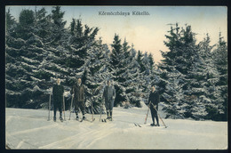 TÁTRA 1913. Téli Sport, Régi  Képeslap  /  Winter Sport Vintage Pic. P.card - Hungría