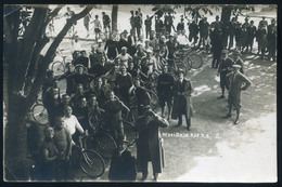 1929. SPORT Kerékpár Hegyi Bajnokság, Fotós Képeslap  /  SPORT Bicycle Hill Championship Photo Vintage Pic. P.card - Hongarije